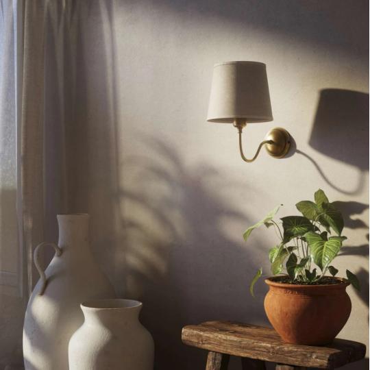 klasszikus mediterran lampa falikar textil vintage vilagitas haloszoba paraszthaz country vintage videki stilusu balaton balatonfelvidek szalloda olvasolampa agyhoz.jpg